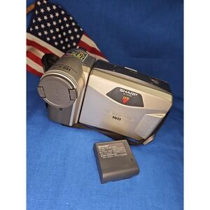 Sharp VL-AH30 VL-AH30U HI8 8mm Video8 Camcorder VCR Player Transfer NO CHARGER